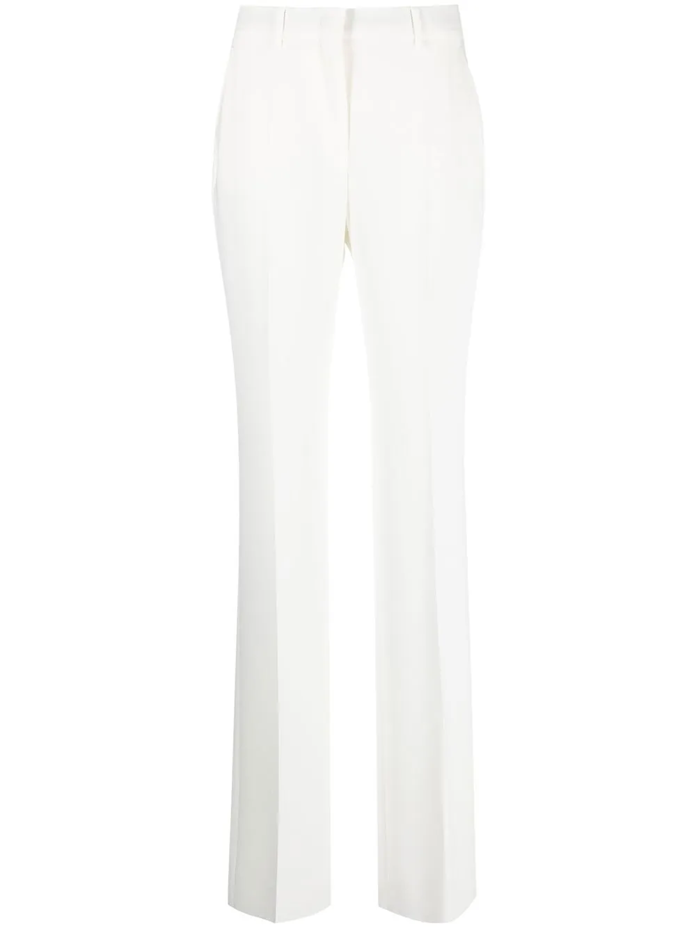 

'S Max Mara high-waisted bootcut trousers - White