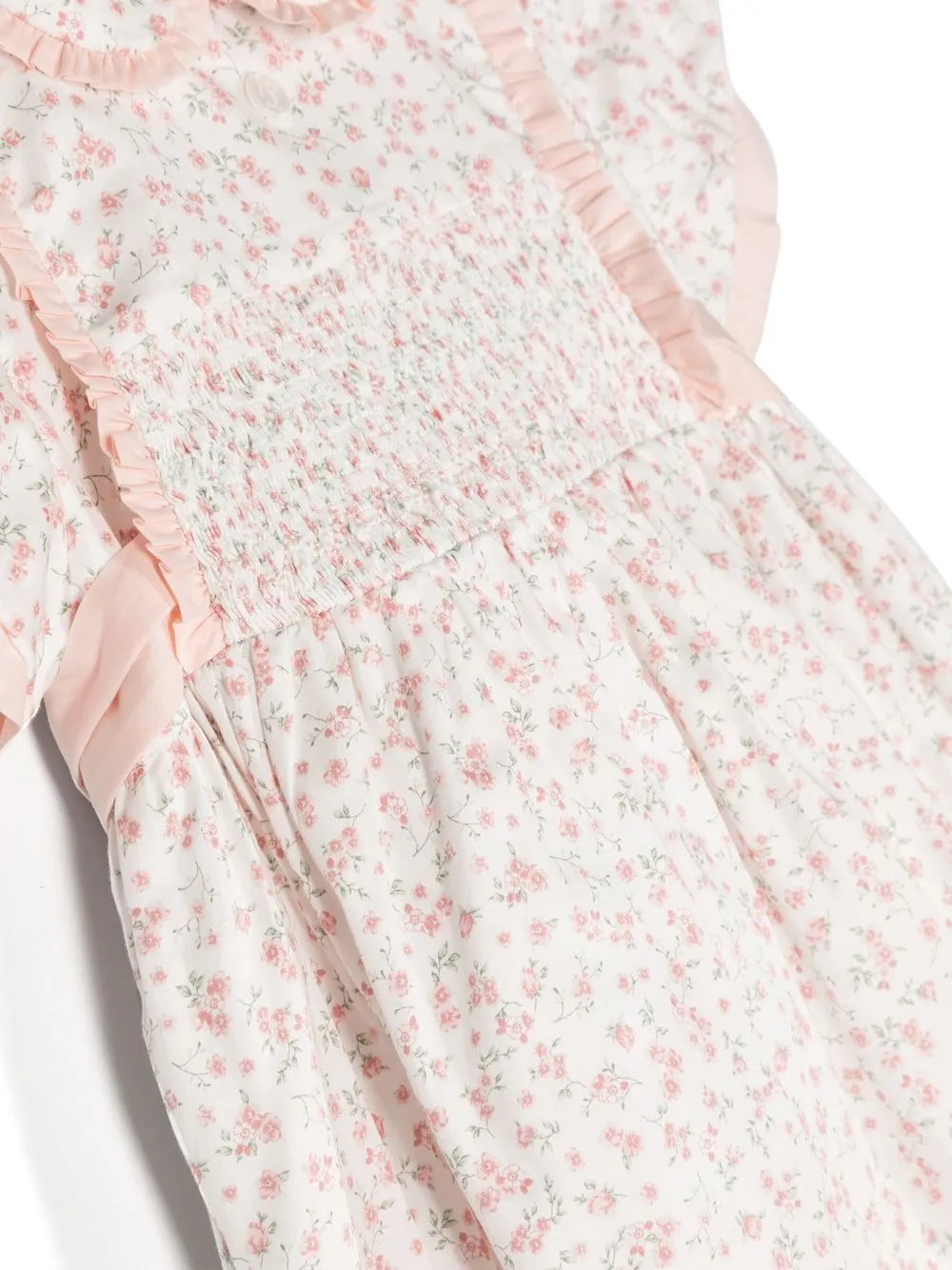  Patachou Ruffled-detailing Dress - White 
