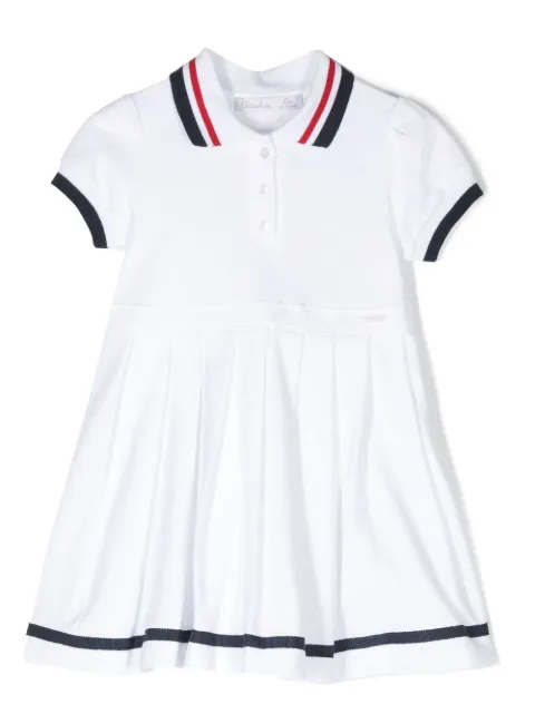 Patachou piqué-texture polo dress