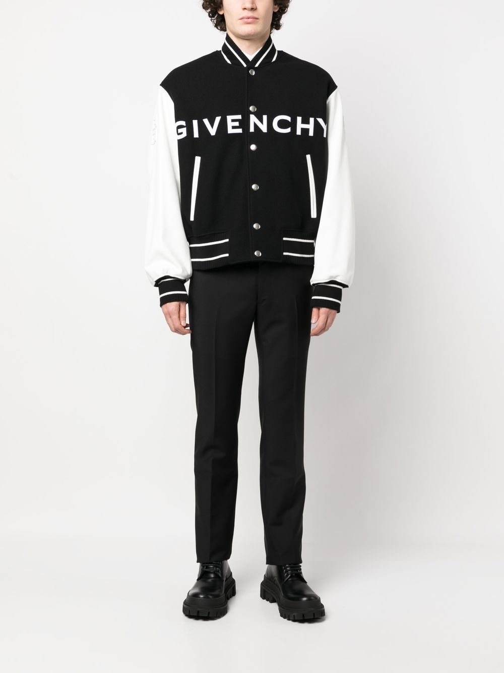 Givenchy Broek met detail - Zwart