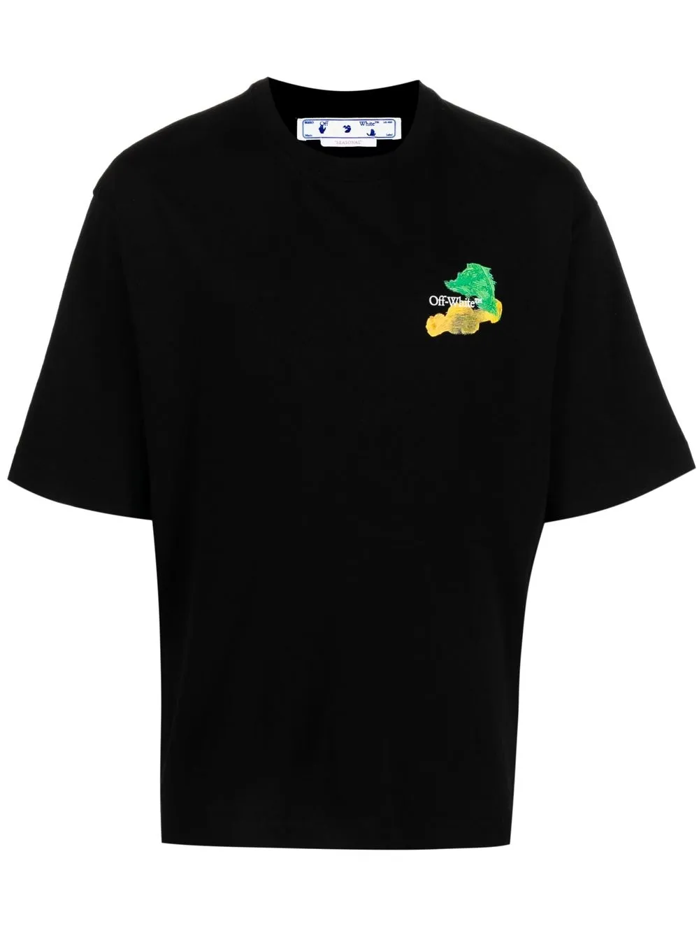 

Off-White Brush Arrows logo-print T-shirt - Black