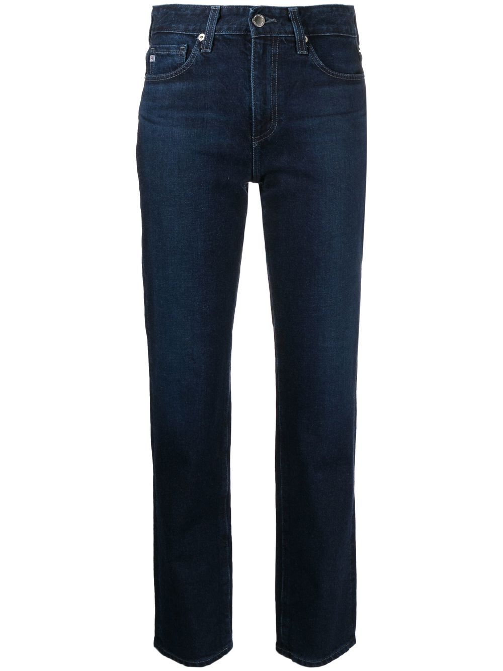 

AG Jeans mid-rise straight-leg jeans - Blue