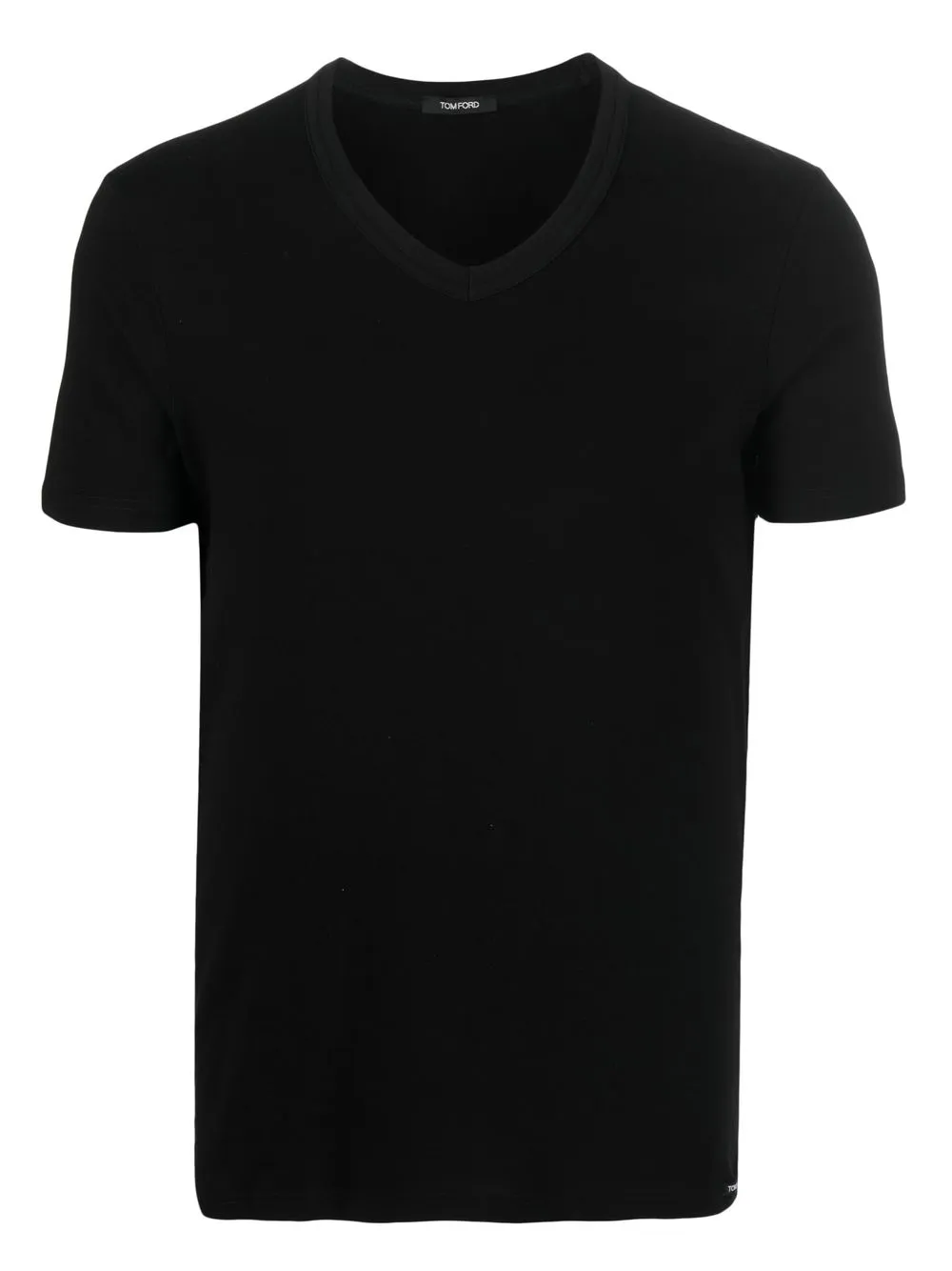 

TOM FORD V-neck short-sleeve T-shirt - Black