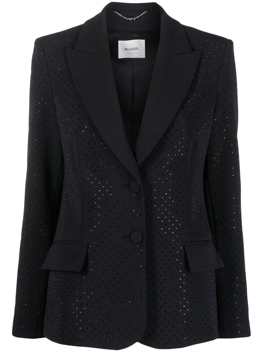 

Blugirl embellished single-breasted blazer - Black