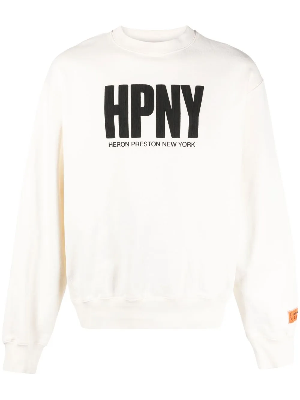 

Heron Preston sudadera con logo estampado - Neutro