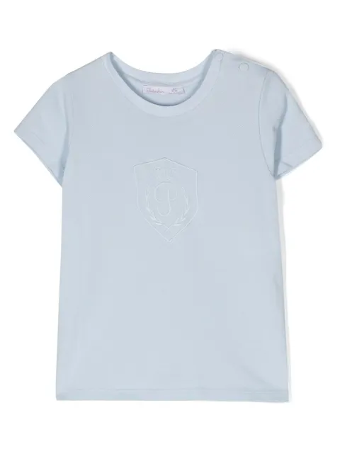 Patachou logo-embroidered T-shirt