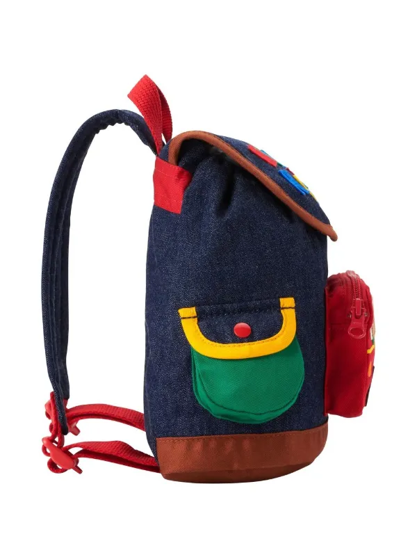 Miki House ロゴ バックパック | ブルー | FARFETCH JP