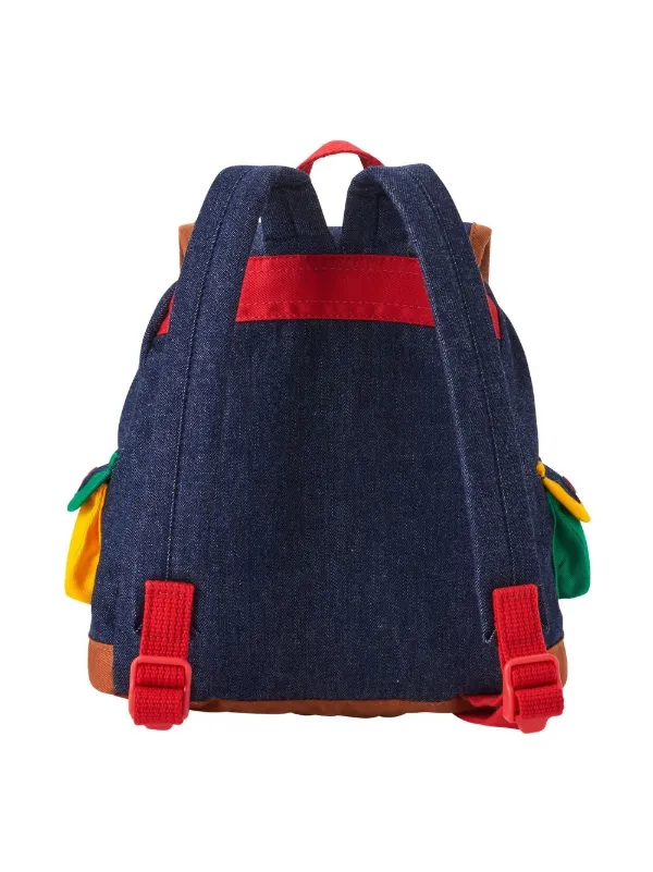 Miki House ロゴ バックパック | ブルー | FARFETCH JP