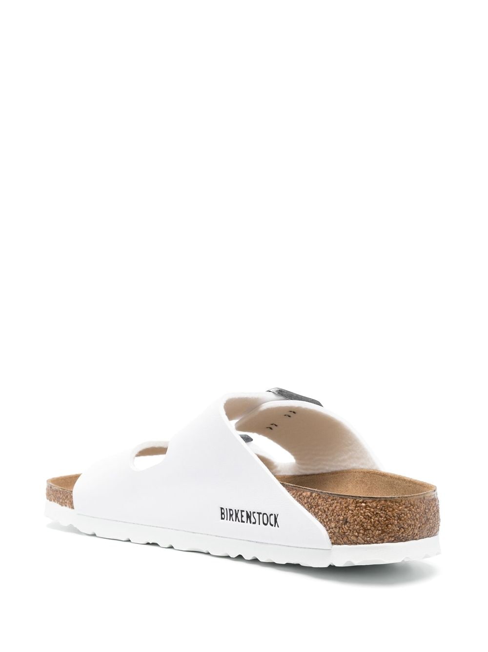 Shop Birkenstock Arizona Buckled Sandals In White