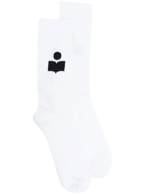 Chaussettes Siloki à logo intarsia - MARANT - Modalova