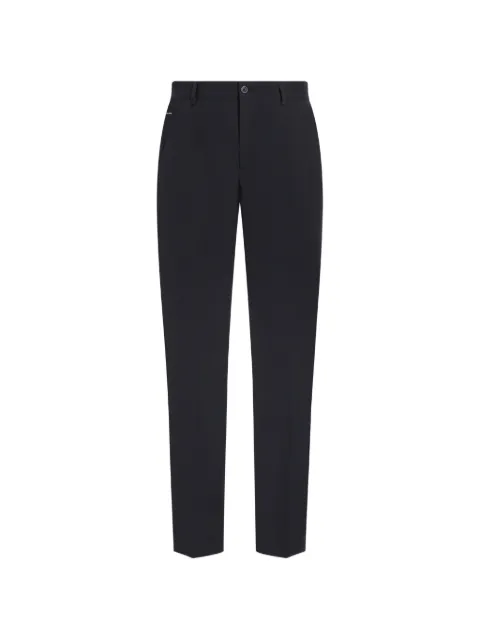 Dolce & Gabbana logo-tag tailored trousers