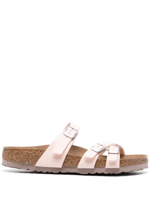 Birkenstock - Franca buckle-fasteing slides