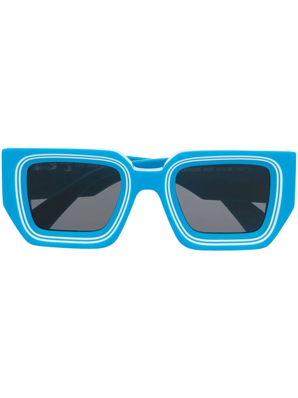 

Off-White Francisco square-frame sunglasses - Blue