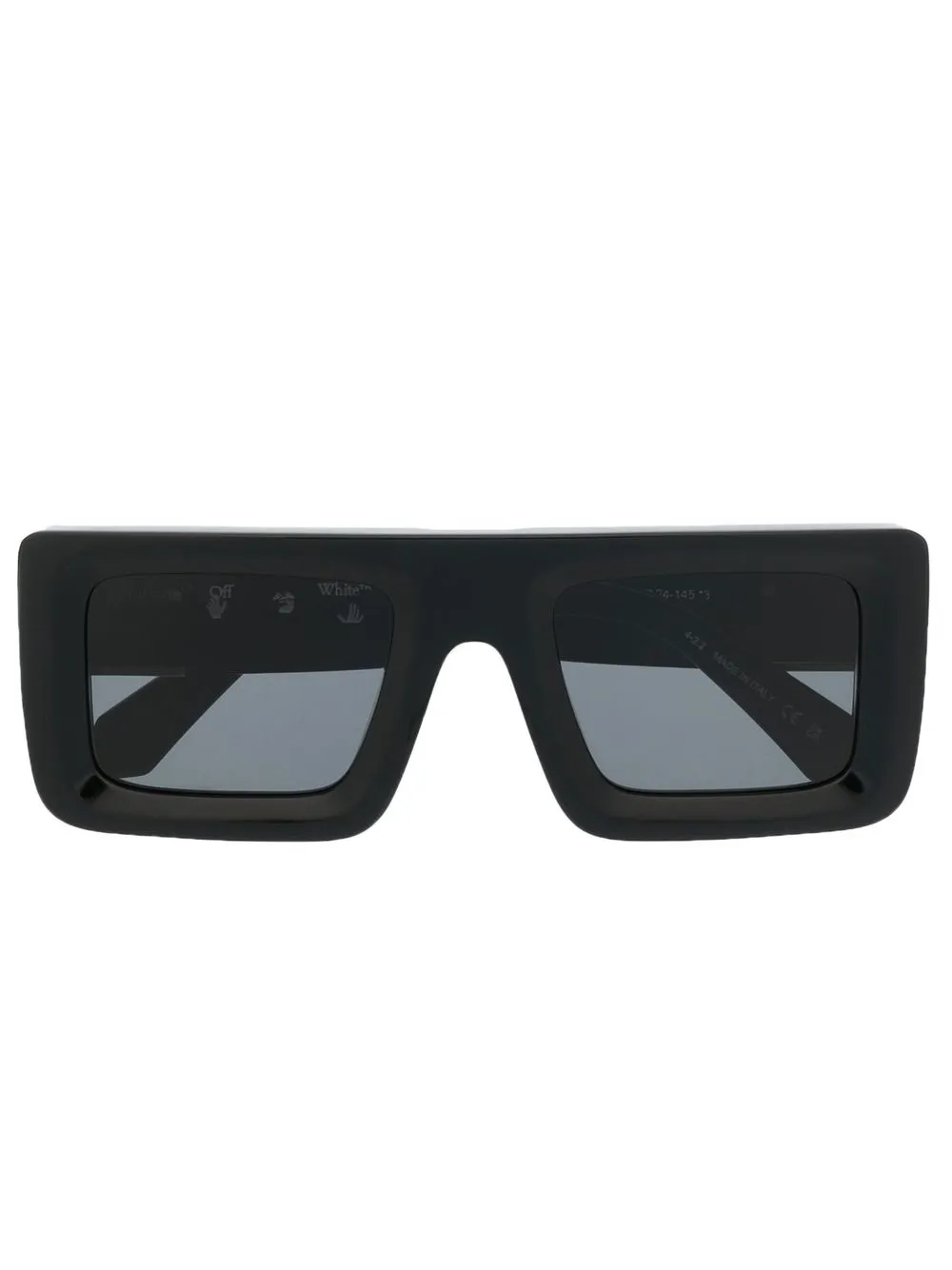

Off-White lentes de sol con motivo Arrows - Negro