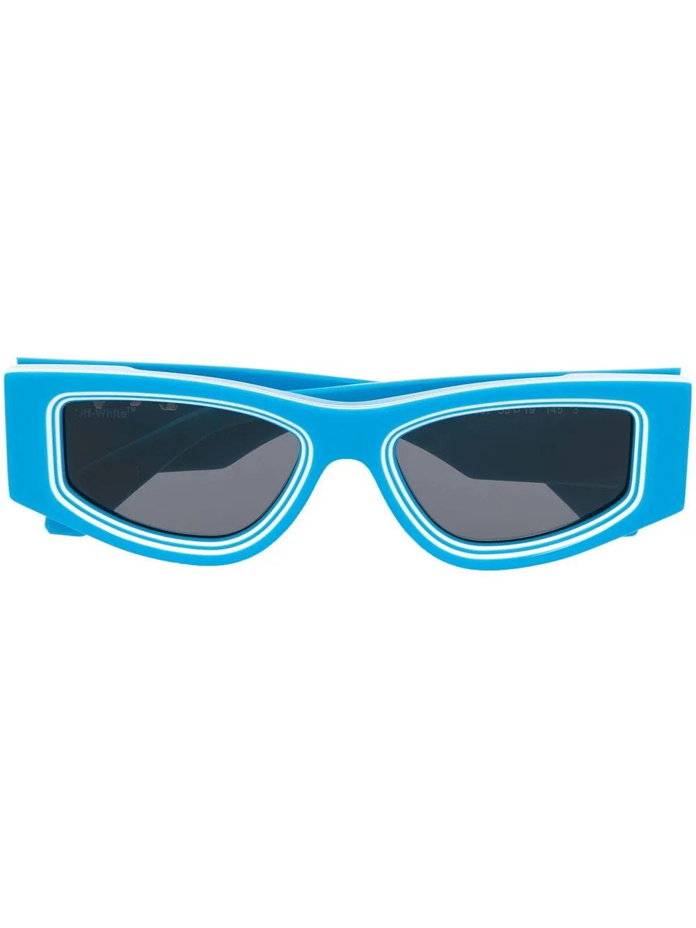 

Off-White lentes de sol Andy - Azul