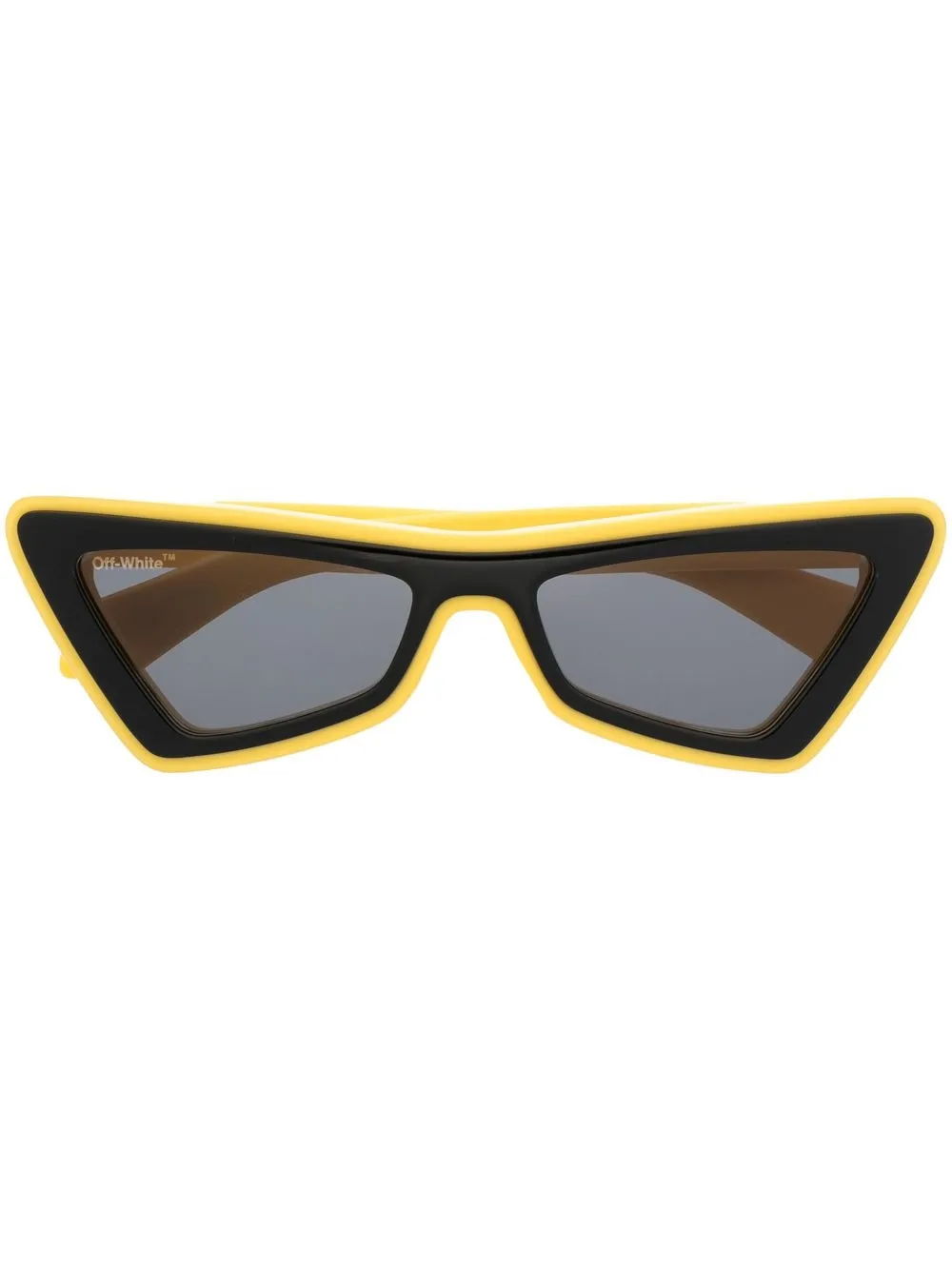 

Off-White Artemisia cat-eye sunglasses - Yellow