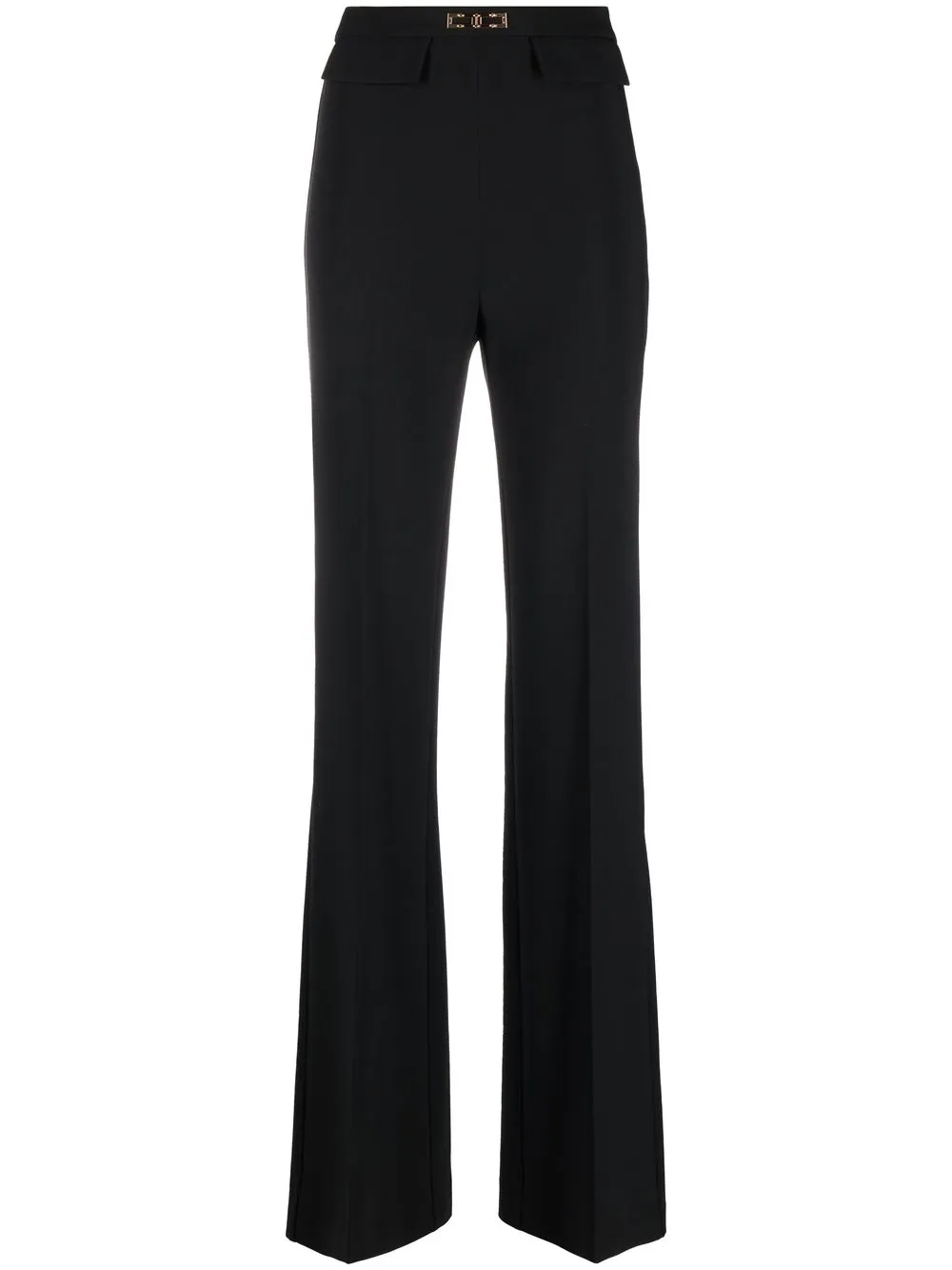 

Elisabetta Franchi high-rise bootcut trousers - Black