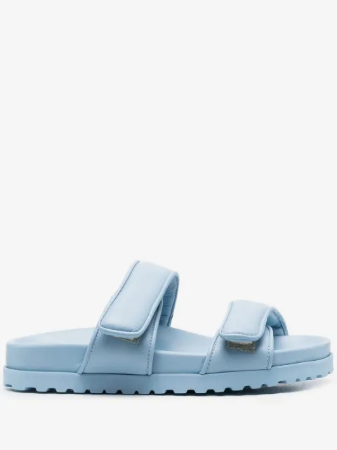 GIABORGHINI side touch-strap fastening sandals