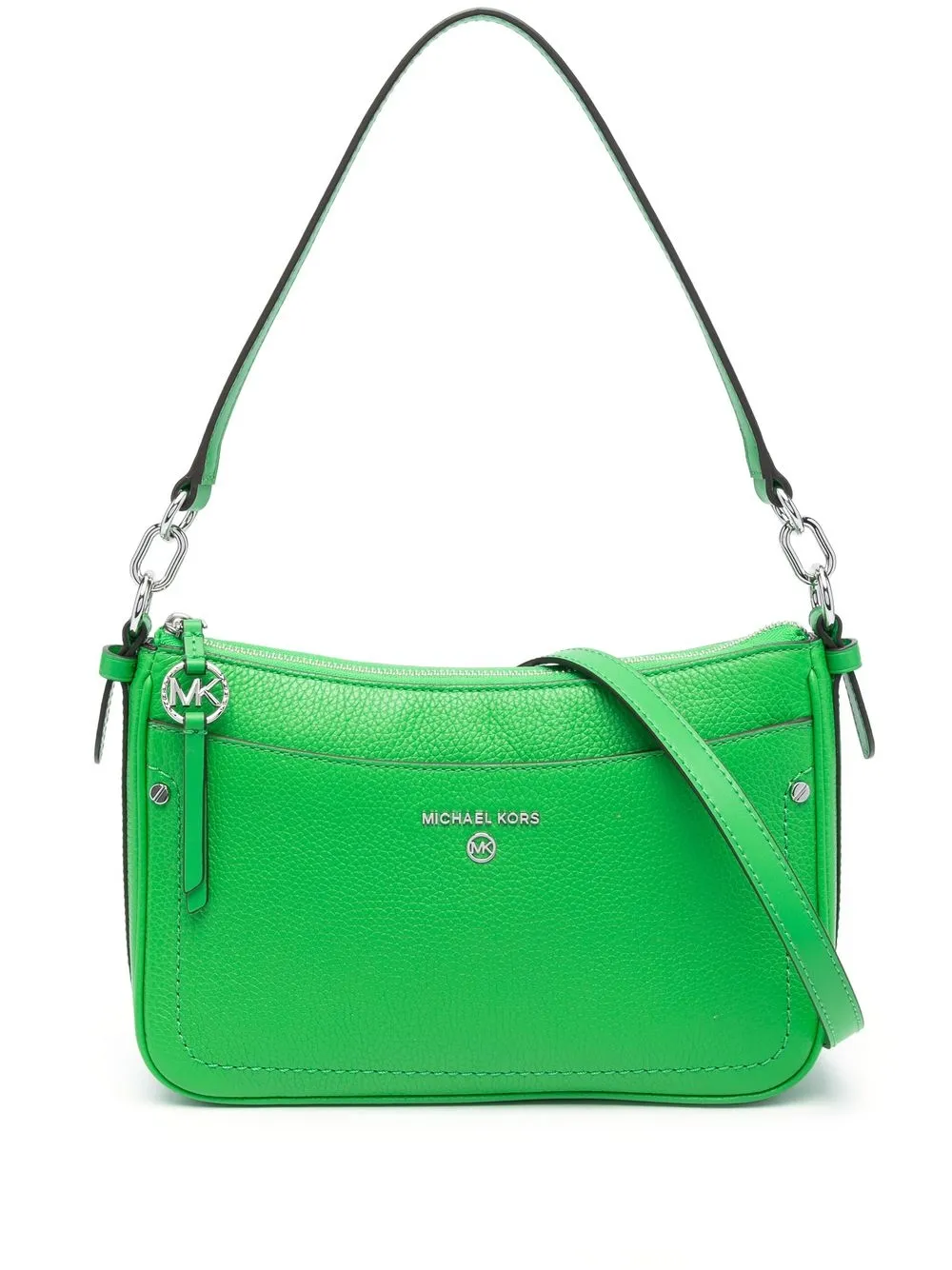 

Michael Michael Kors bolsa de hombro con placa del logo - Verde