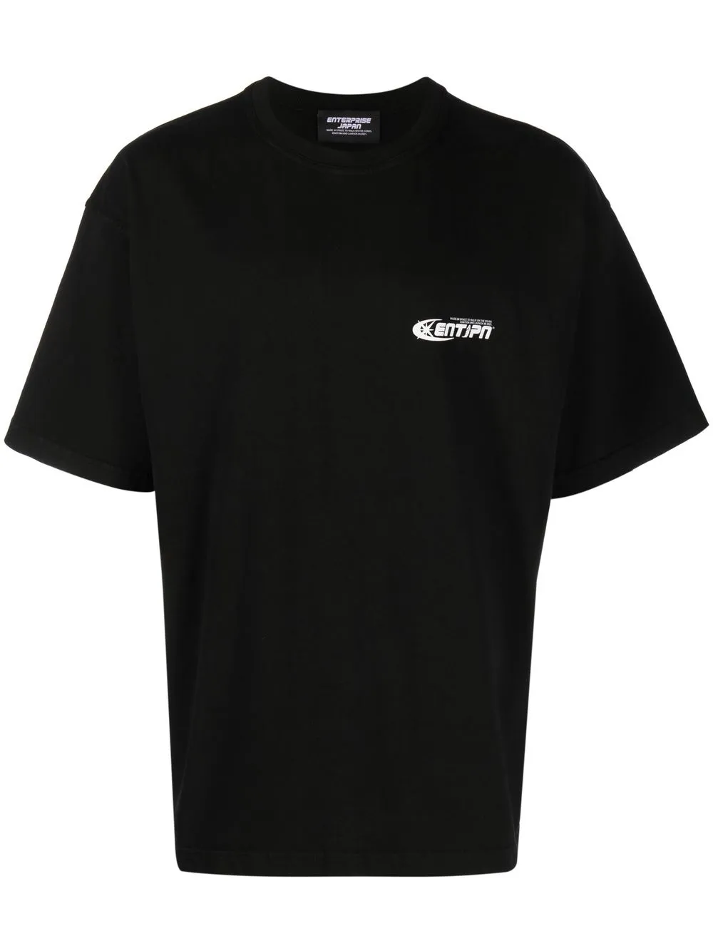 

Enterprise Japan playera con logo estampado en el pecho - Negro