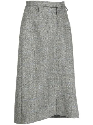 【関送込】MAISON MARGIELA◆VISCOSE SKIRT Maison Margiela Viscose Skirt in White | Lyst