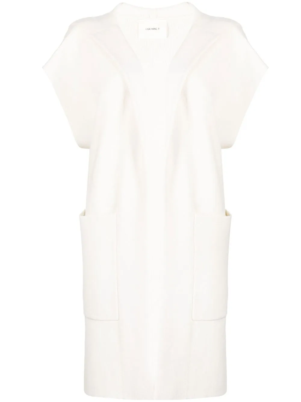 

Lisa Yang cashmere-knit cradigan - White