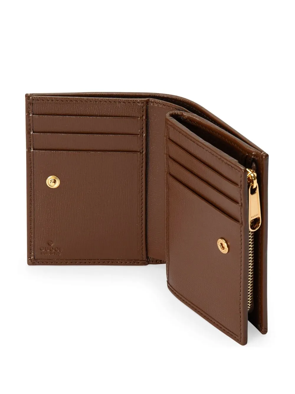 Gucci Women Horsebit 1955 Card Case In Nude