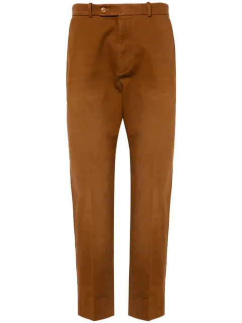 Gucci logo-patch trousers