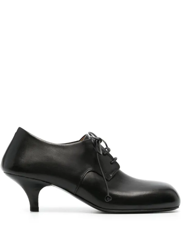 Marsèll square-toe lace-up Leather Pumps Black FARFETCH PH