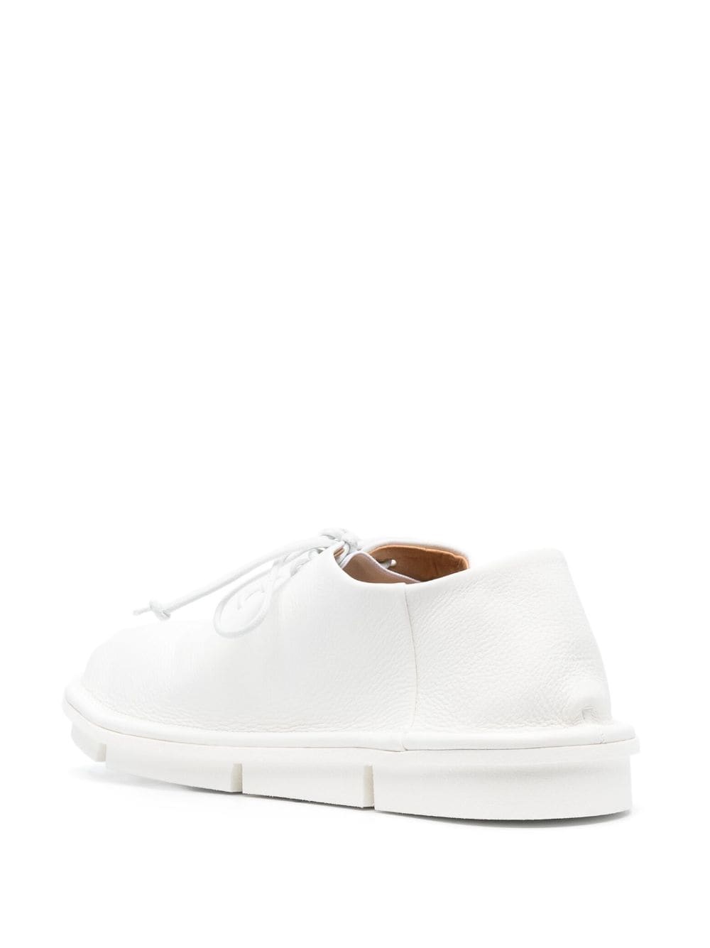Shop Marsèll Isoletta Leather Lace-up Shoes In White