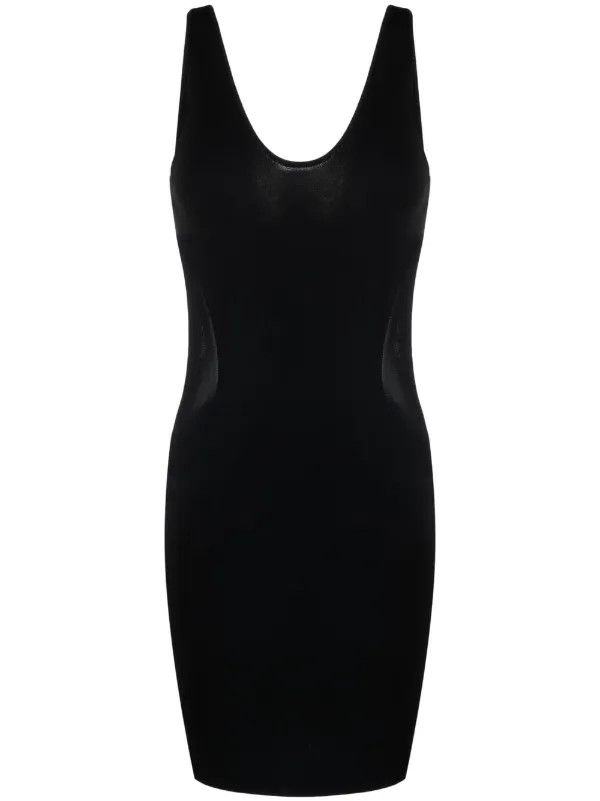 Stella McCartney Scoop-neck Knit Minidress in Black