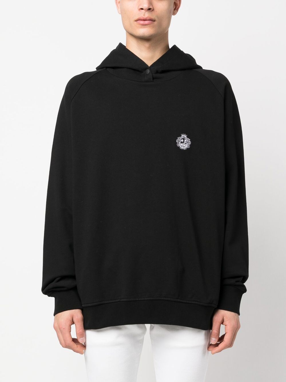 Bally logo-embroidered Cotto Hoodie - Farfetch