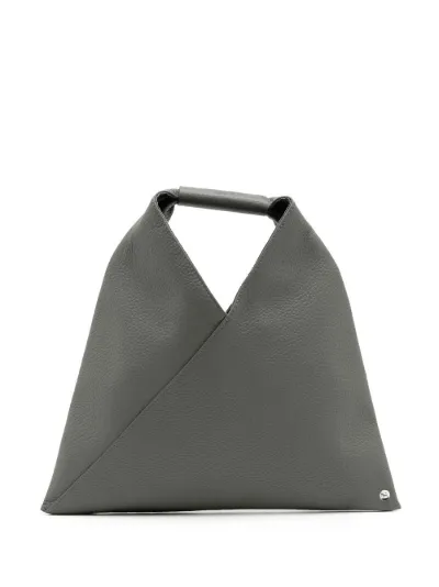 MM6 Maison Margiela mini Japanese tote bag grey | MODES