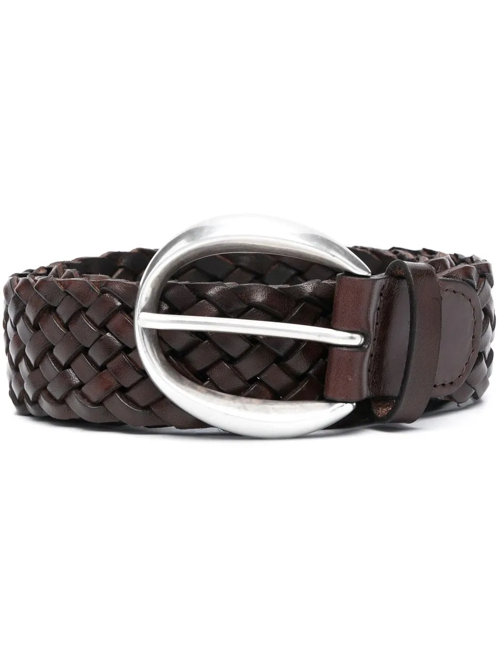 

Orciani woven leather belt - Brown