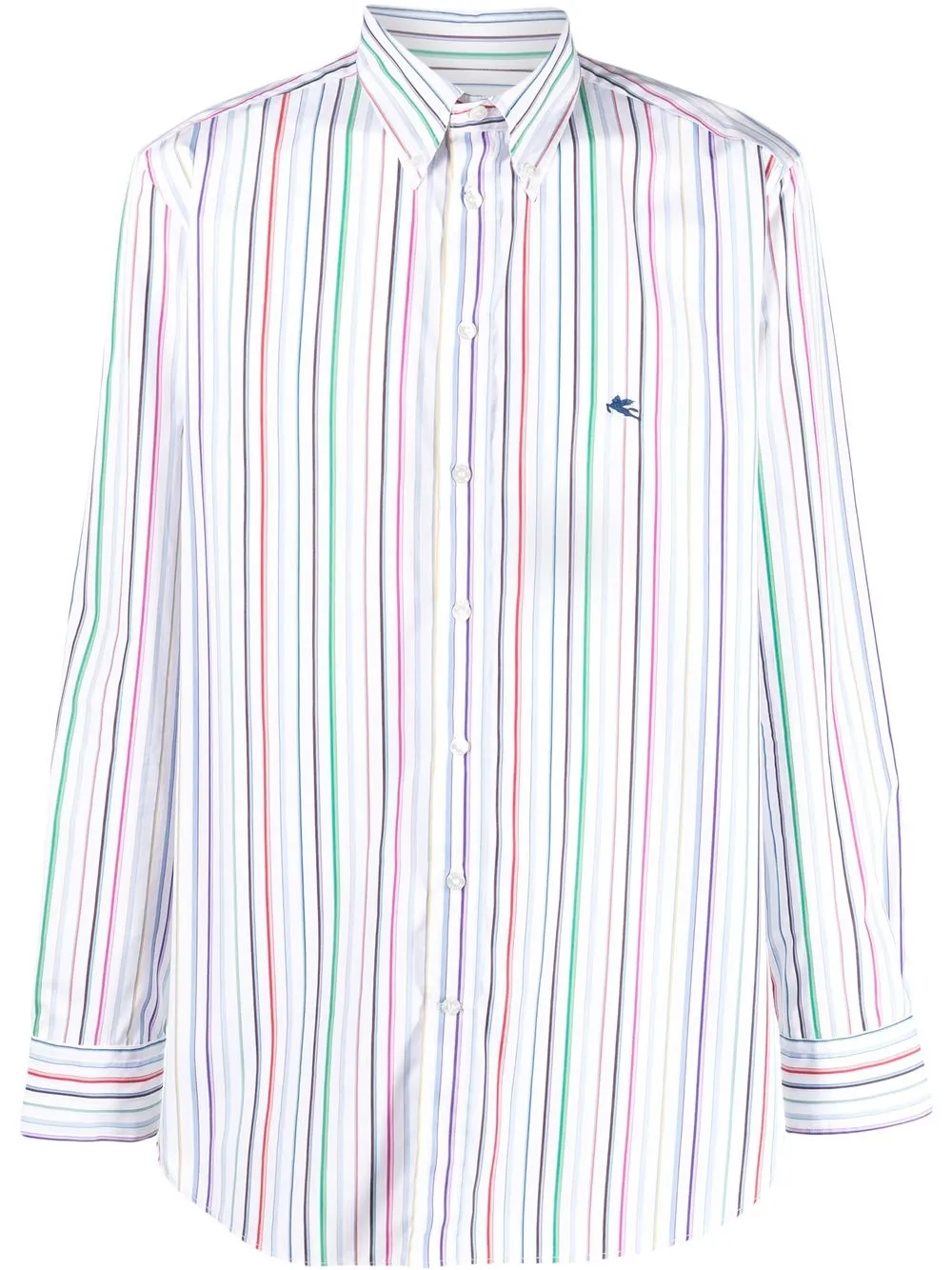 

ETRO camisa con rayas estampadas - Blanco