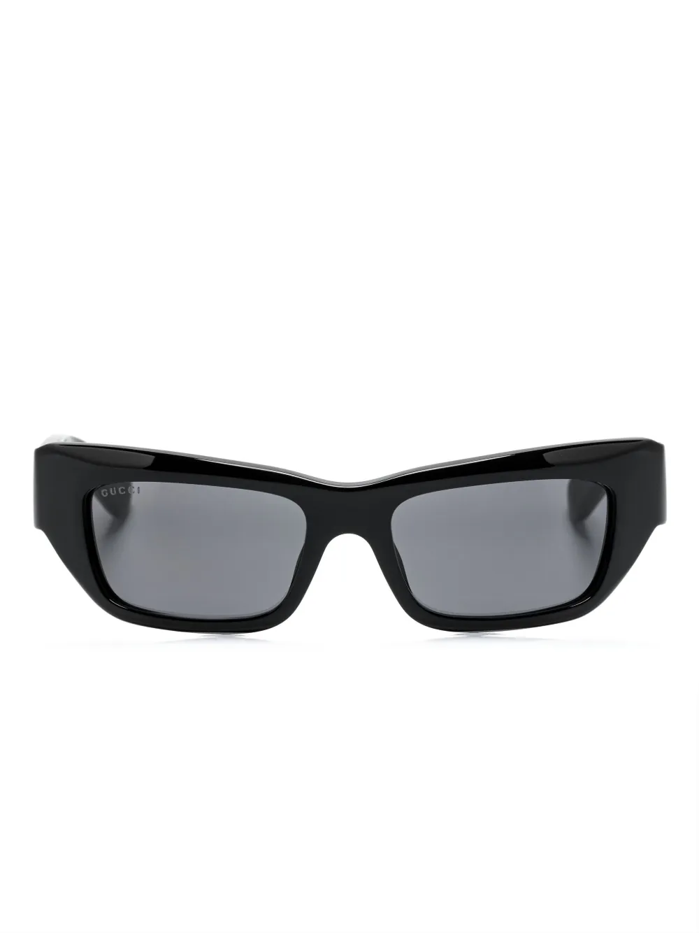 Gucci Eyewear lentes de sol con armazón rectangular | negro | Image 1
