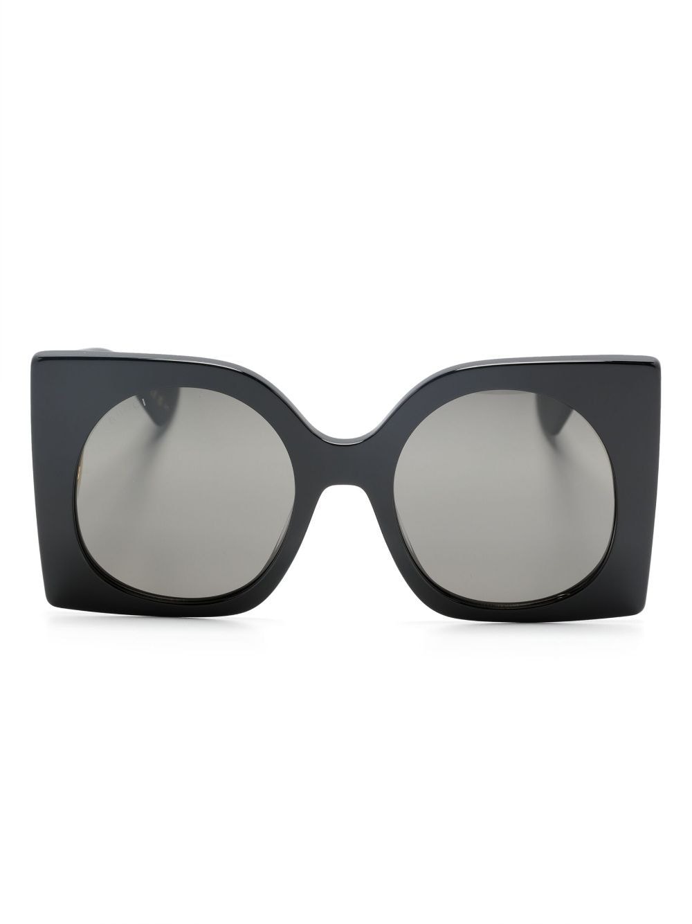 Cropped top Gucci Horse - Gucci Horse Eyewear square-frame sunglasses Gold  - IetpShops HK