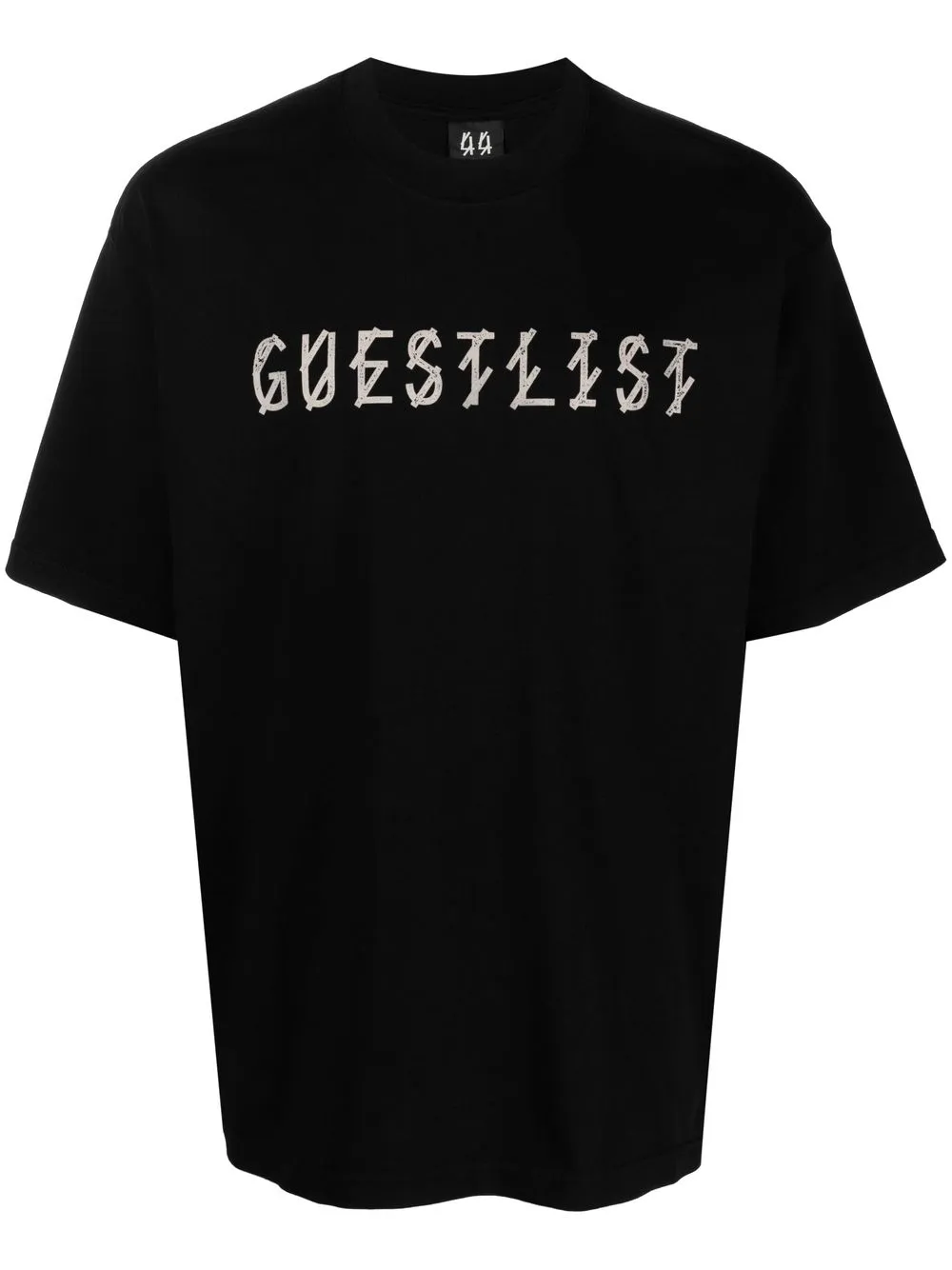 

44 LABEL GROUP logo-print short-sleeved T-shirt - Black