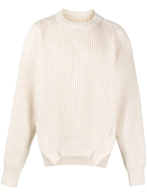 Jil Sander ribbed knit jumper