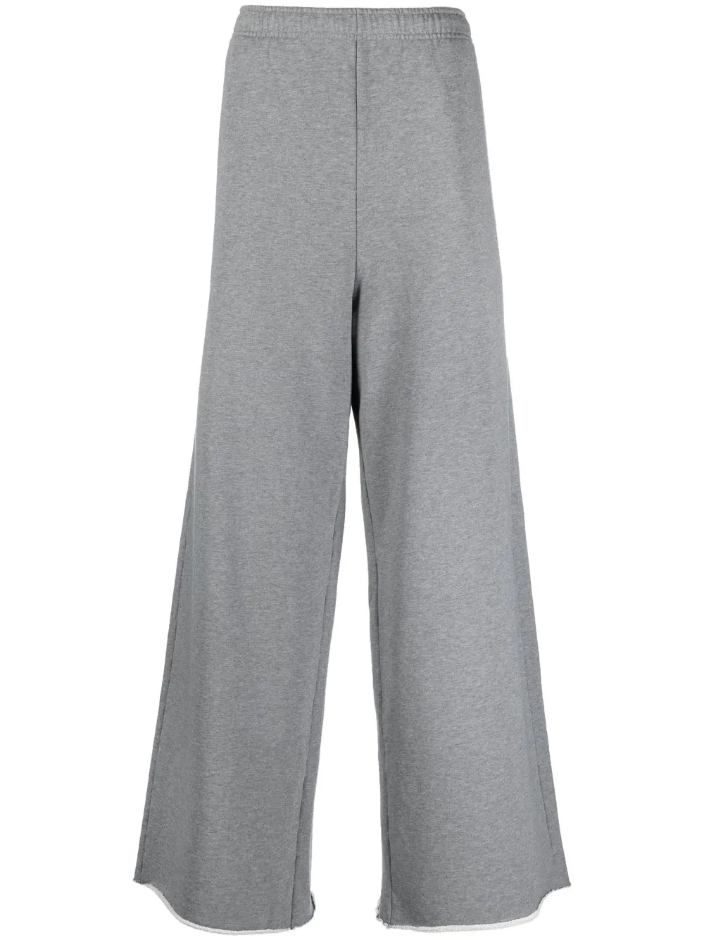 

MM6 Maison Margiela elasticated-waist wide-leg trousers - Grey