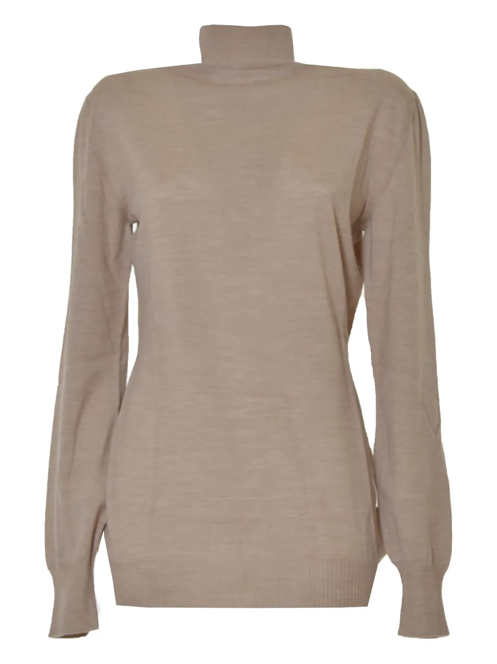 Boutique Moschino roll-neck top - Toni neutri