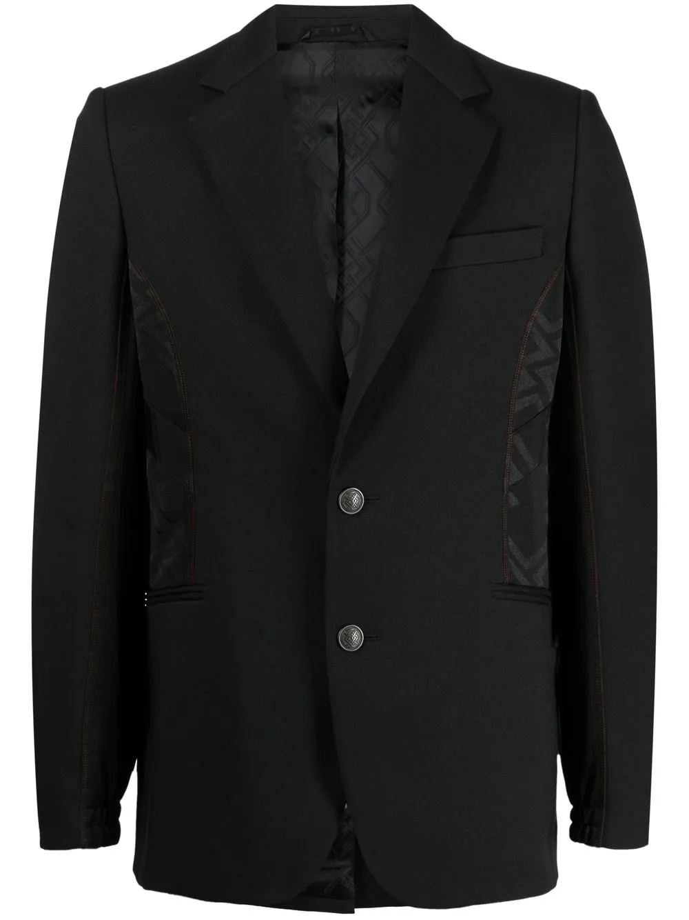 

Koché single-breasted button blazer - Black