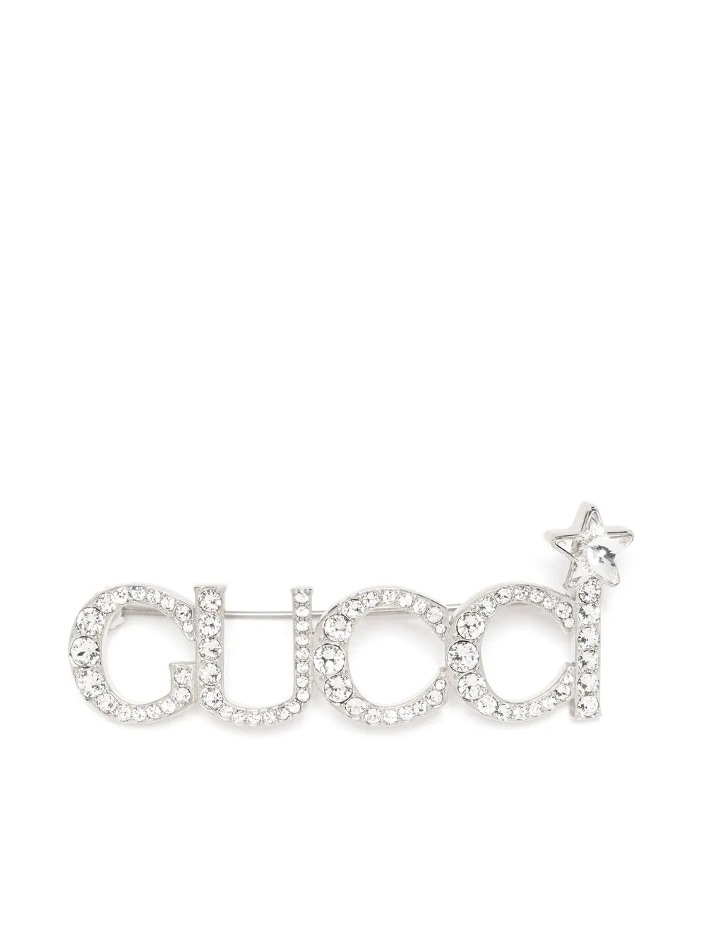 Gucci Crystal  Hair Slide In Undefined