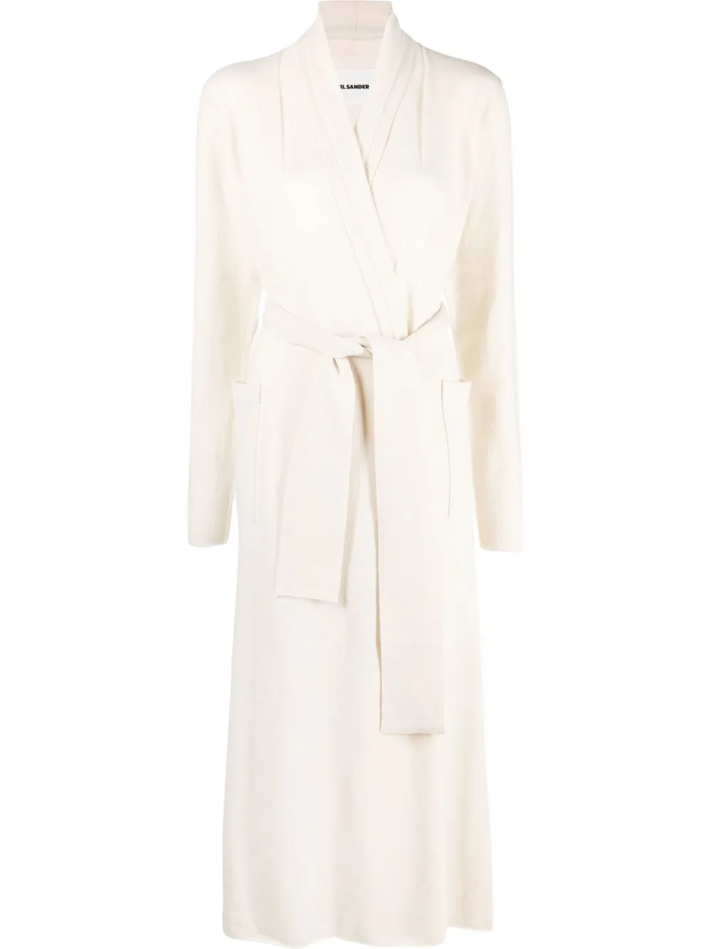 

Jil Sander long cashmere cardigan - Neutrals