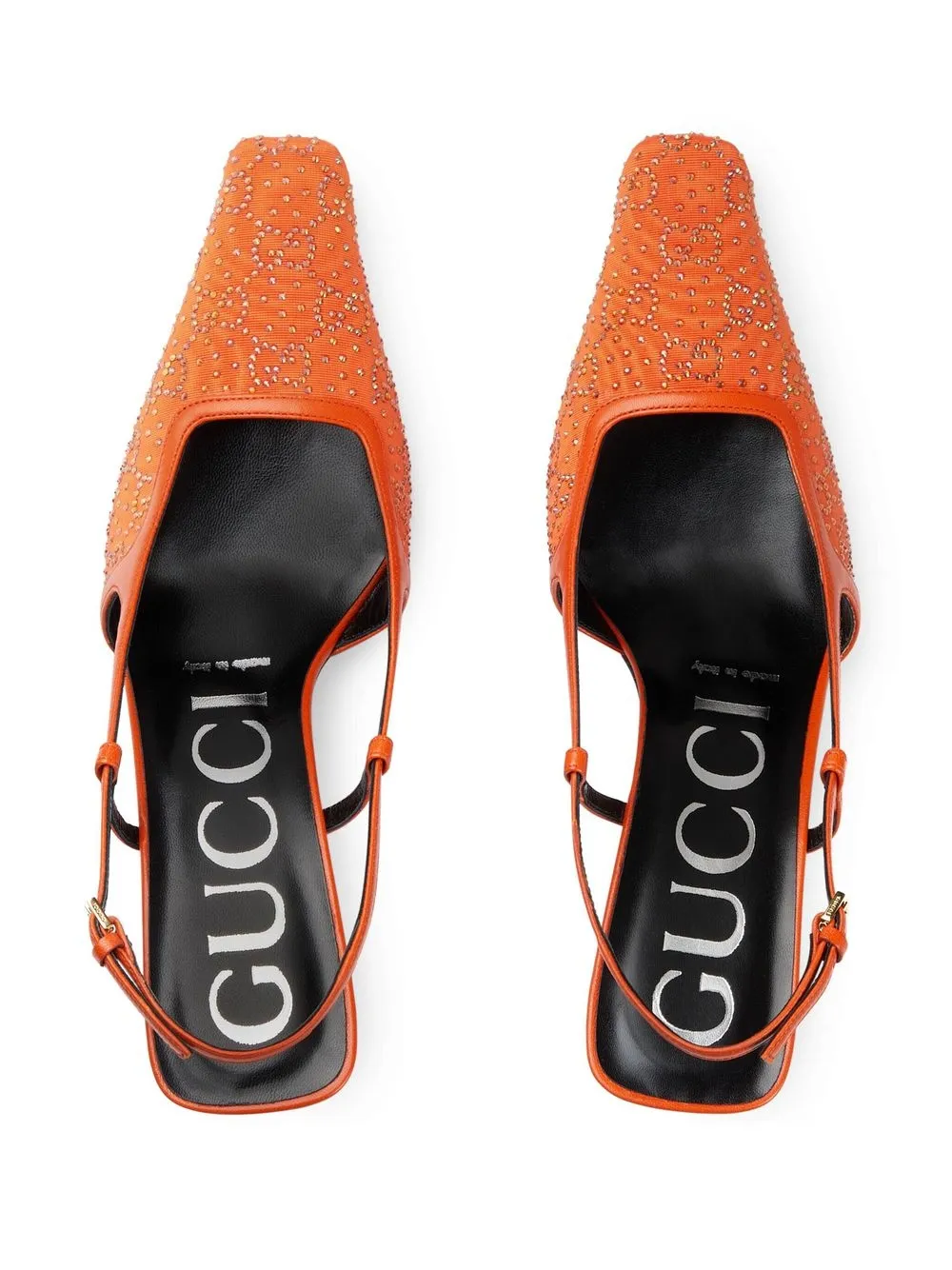 Gucci GG Slingback 30mm Pumps Farfetch