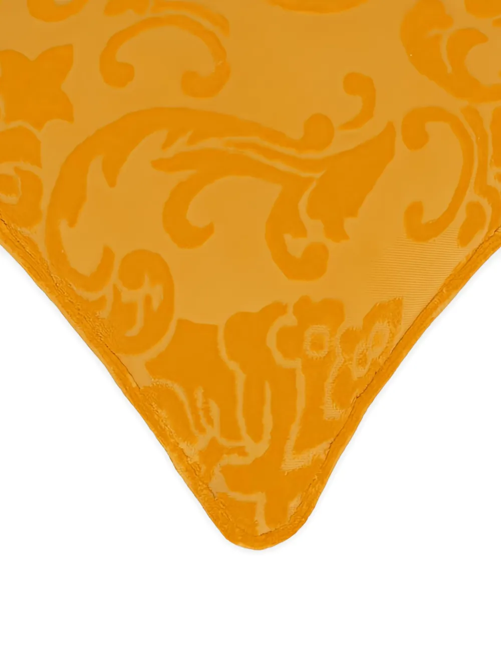 Dolce & Gabbana Cotton Terry Outdoor Cushion In Yellow
