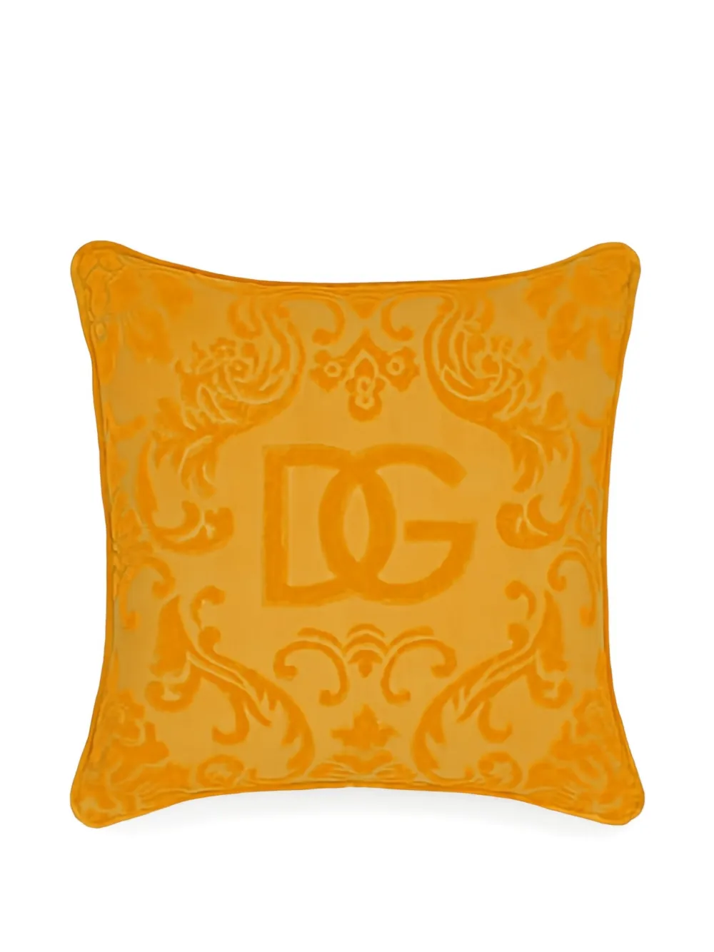 Dolce & Gabbana DG-logo cushion | Yellow | Image 1