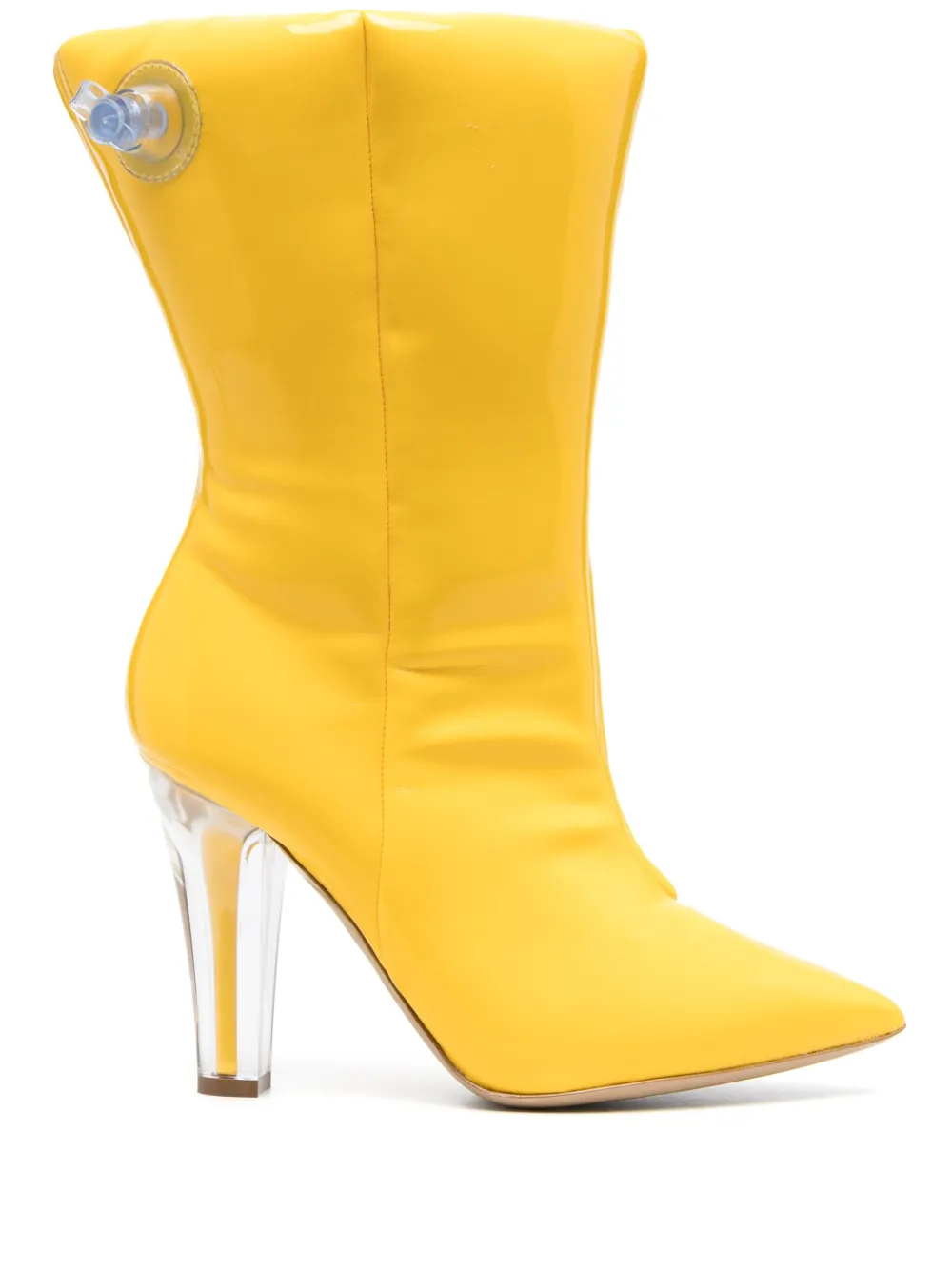 Yellow hotsell gogo boots