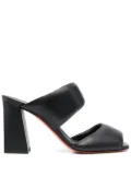 Santoni 105mm Cactus open-toe sandals - Black