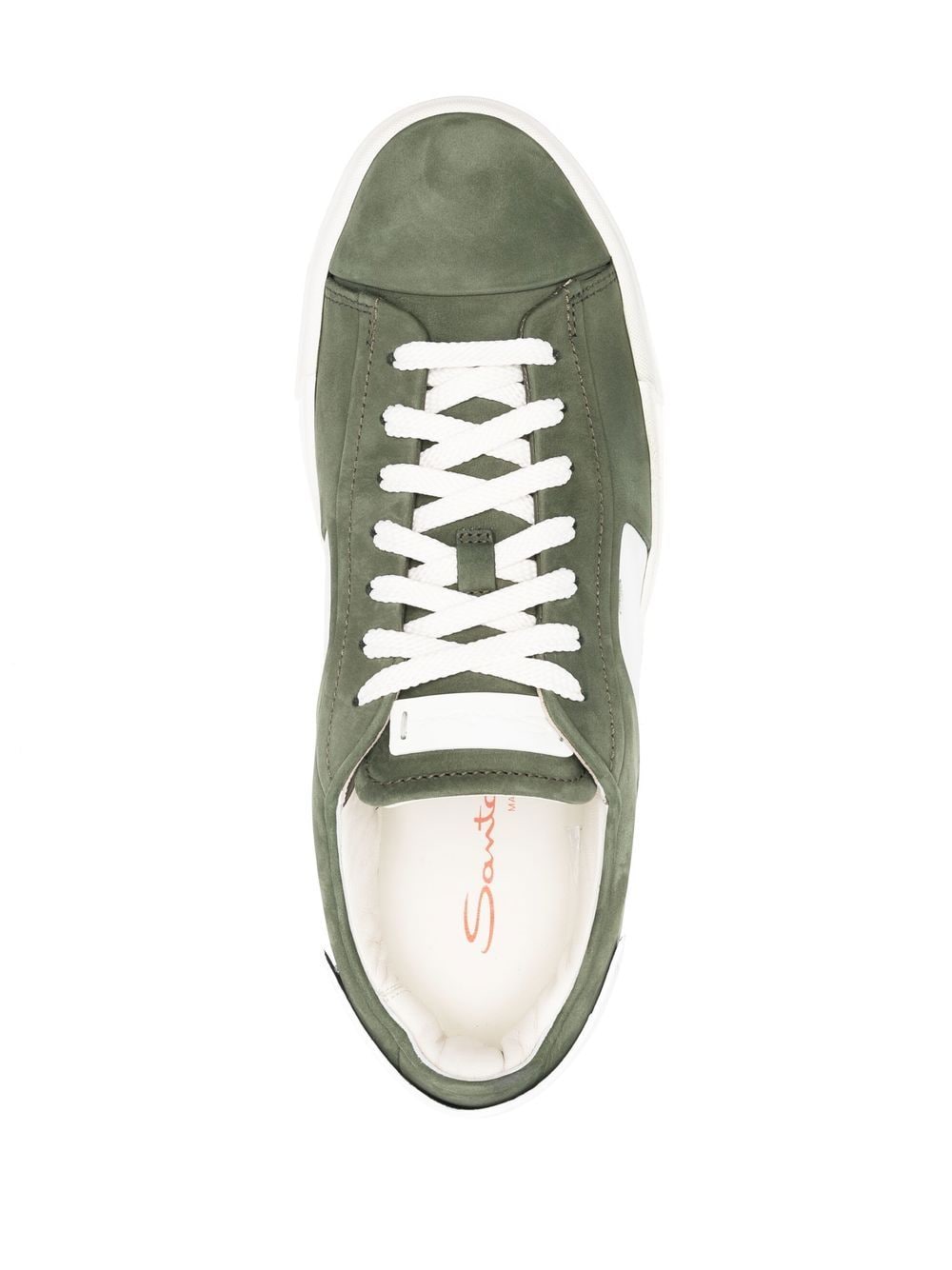 Shop Santoni Darts Low-top Sneakers In Grün